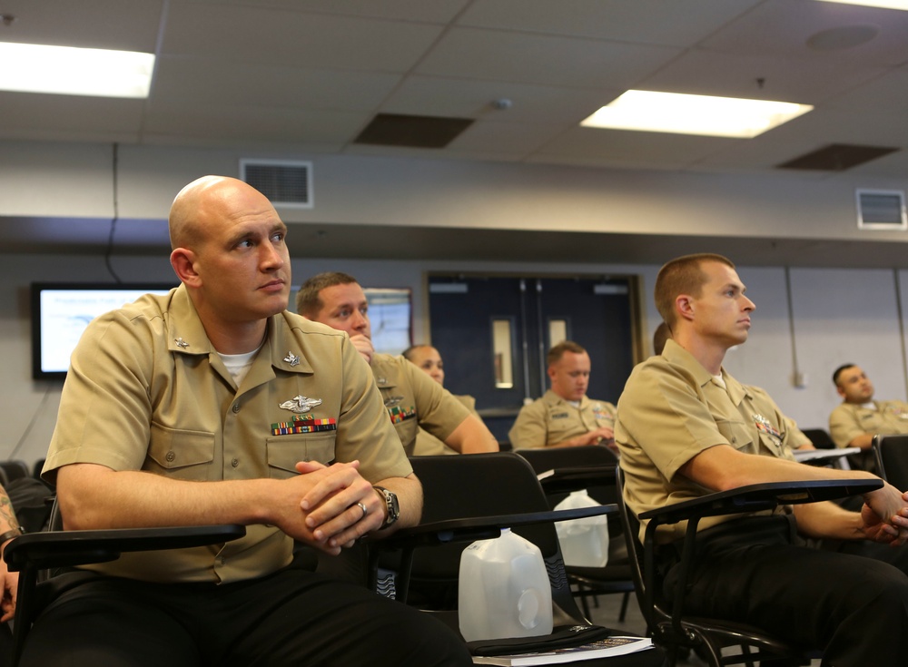 Petty officer selectees prepare for new role, responsibilities