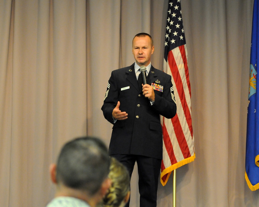 First ANG member to become commandant at USAF 1st Sgt Academy