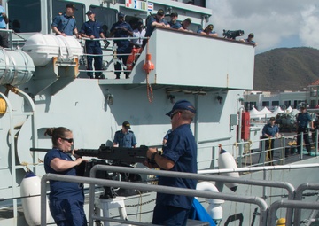 Tradewinds 2015 - Gunnery exercise