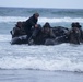 Marines with 1st Radio Recon conduct amphibious training