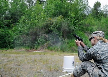 Pacific Northwest active and Reserve Soldiers join for German Badge competition