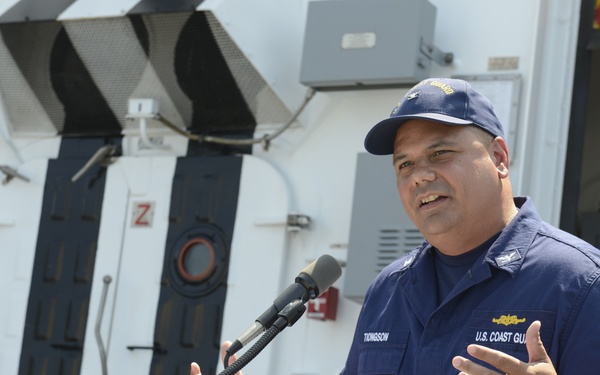 Coast Guard formally accepts fifth National Security Cutter