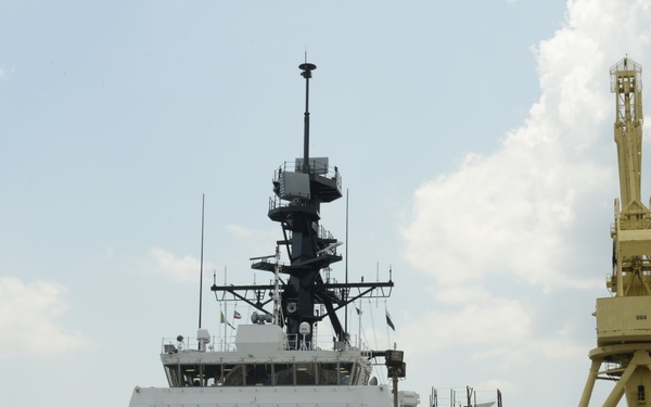 Coast Guard formally accepts fifth National Security Cutter