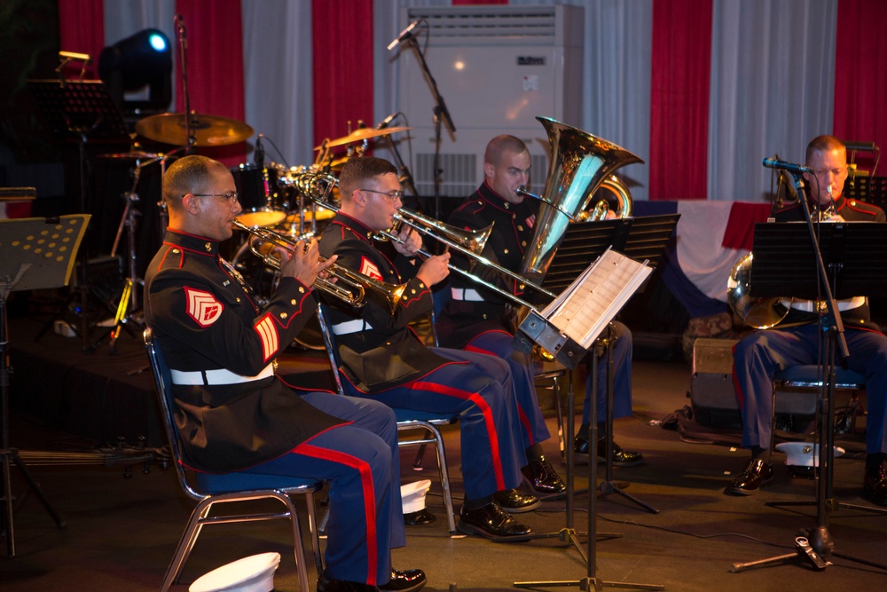 MARFORPAC Band helps US Embassy Jakarta celebrate 4th of July