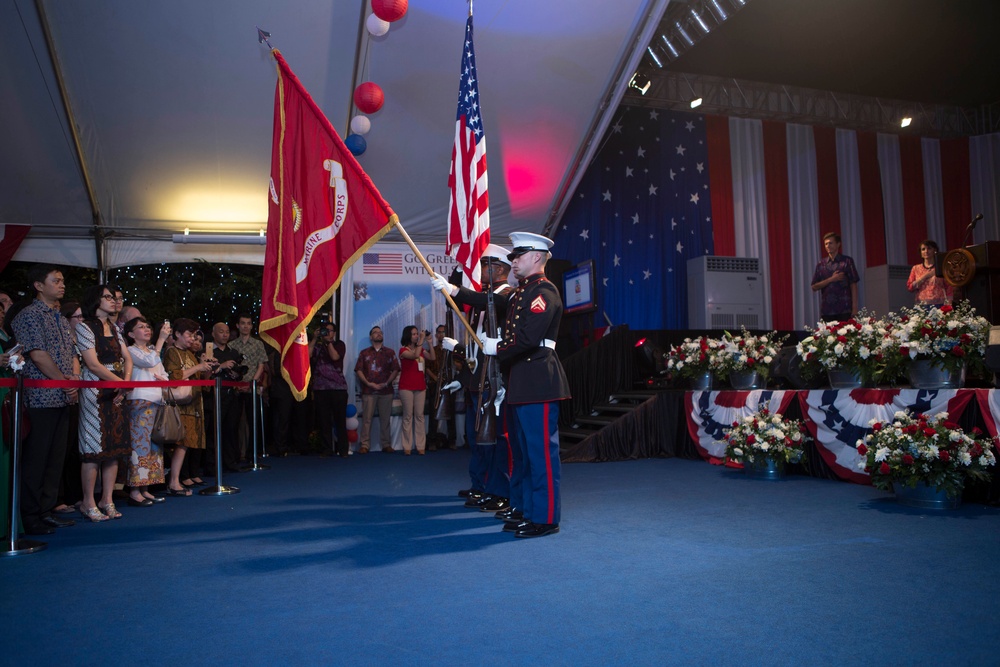 MARFORPAC Band helps US Embassy Jakarta celebrate 4th of July