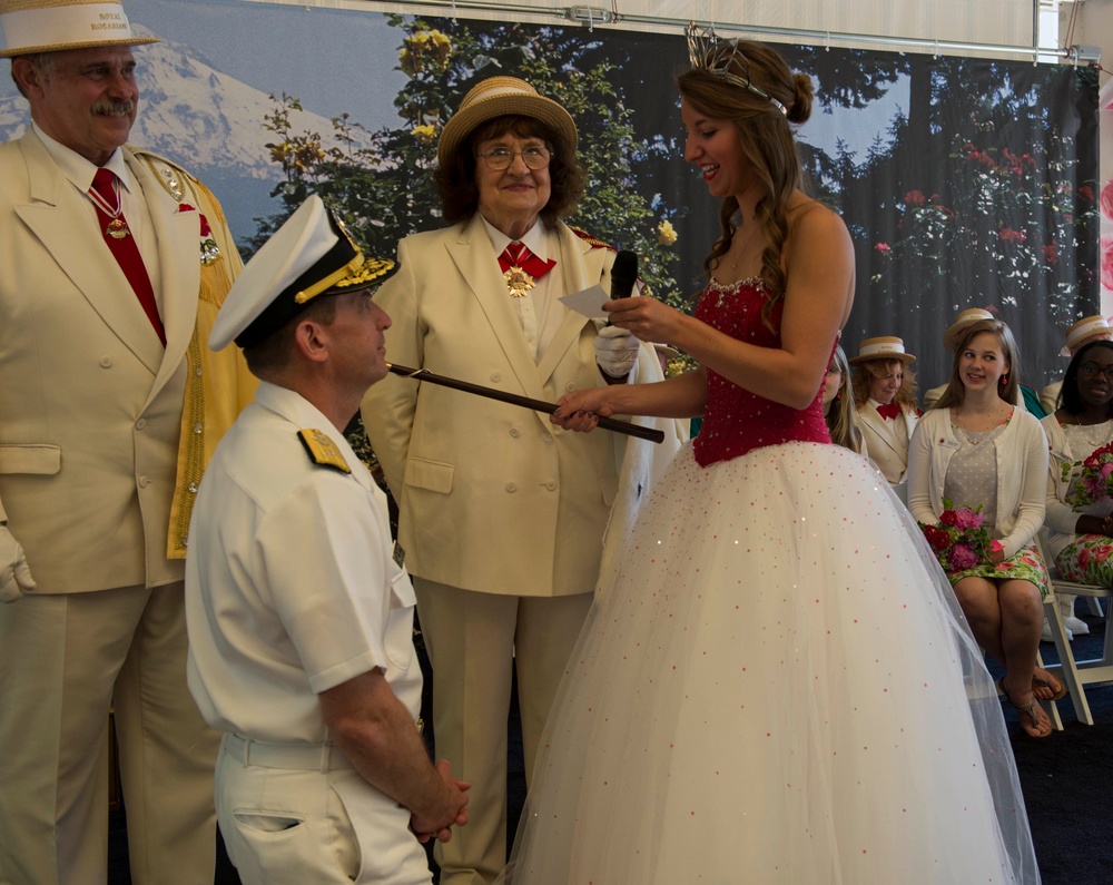Portland Rose Festival Knighting Ceremony