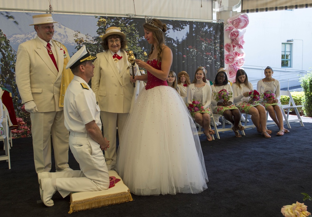 Portland Rose Festival Knighting Ceremony