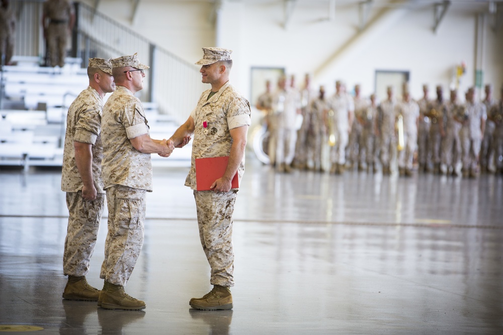 Marine Aircraft Group 29 Change of Command