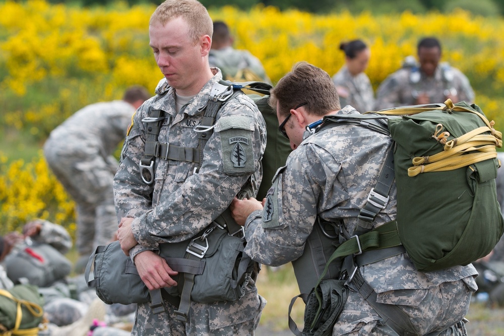 Static line jump