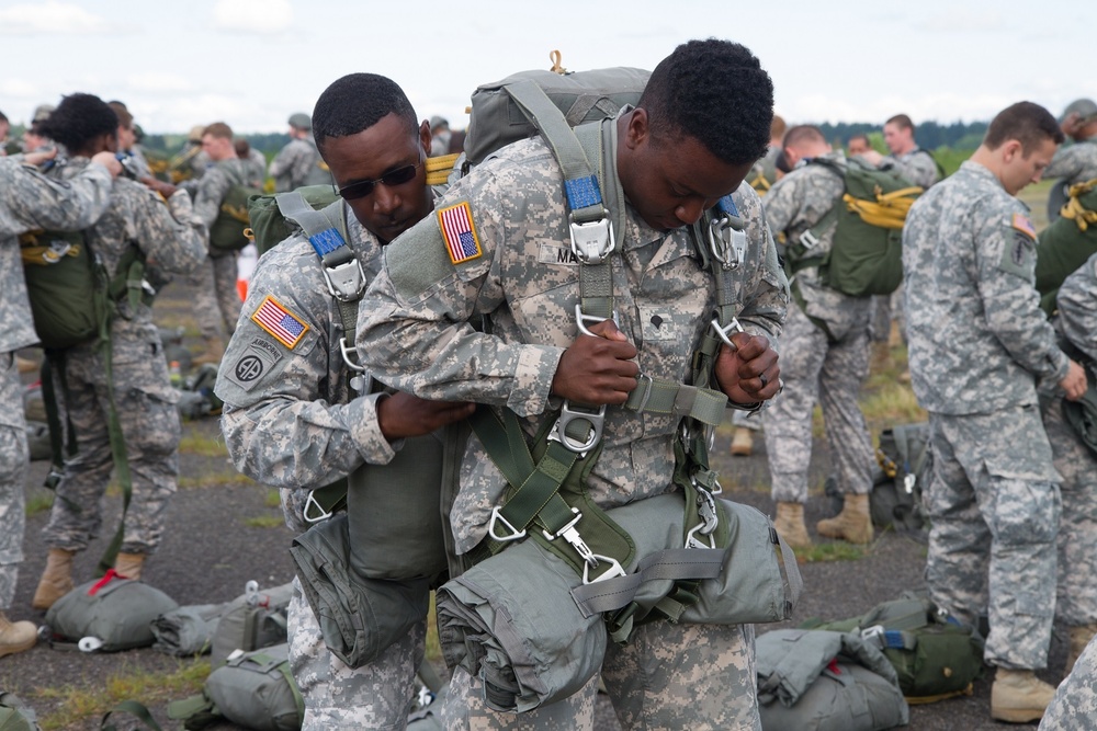 Static line jump