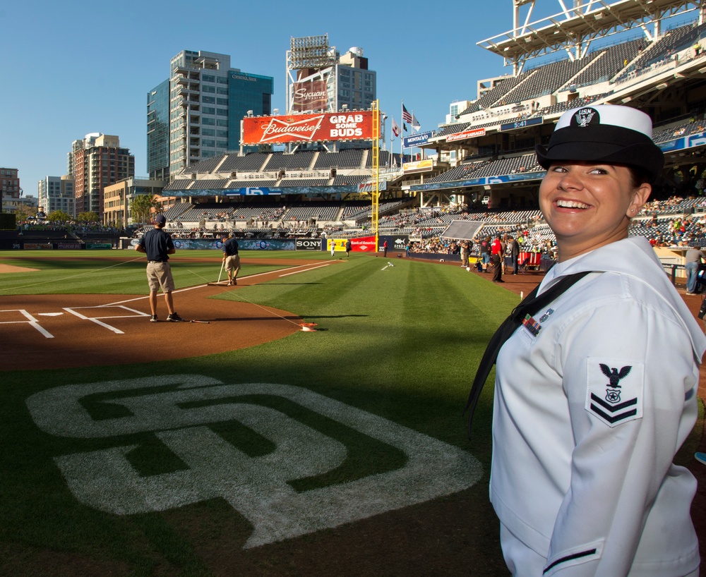 DVIDS - News - Padres salute service members during Military