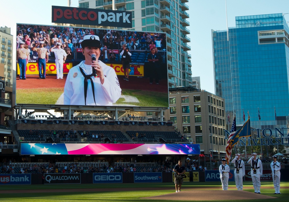 DVIDS - News - Padres salute service members during Military