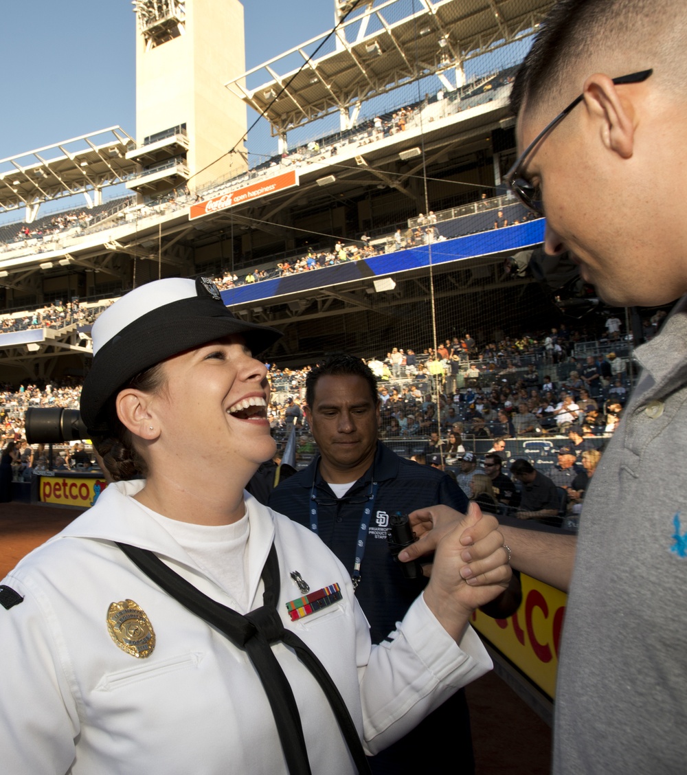 DVIDS - News - Padres salute service members during Military