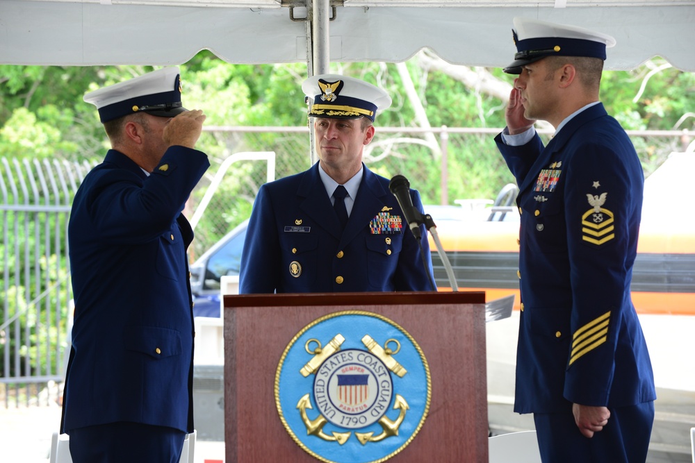 Coast Guard Station Brunswick hosts change of command