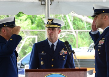 Coast Guard Station Brunswick hosts change of command