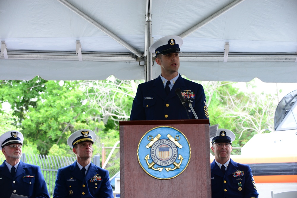 Coast Guard Station Brunswick hosts change of command