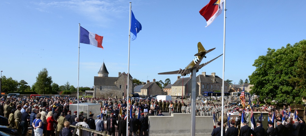 Picauville WWII commemoration honors sacrifices of Airmen, Soldiers