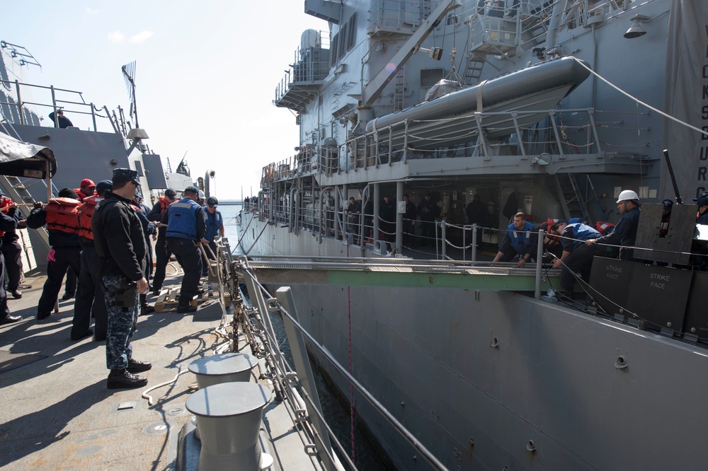 USS Vicksburg operations