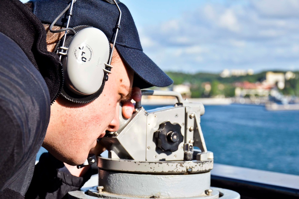 USS Vicksburg operations