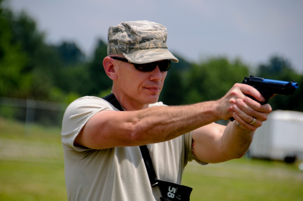 188th Security Forces Squadron conducts shoot, move and communicate drills