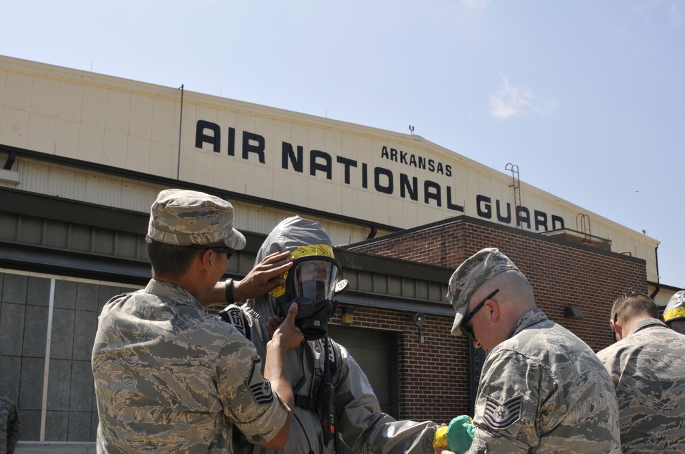 188th practices HAZMAT response capabilities