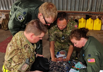Angel Thunder 2015: US and partner nations participate in mass casualty exercise