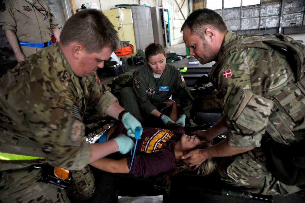 Angel Thunder 2015: US and partner nations participate in mass casualty exercise