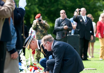 173rd, German army remembers the fallen of D-Day