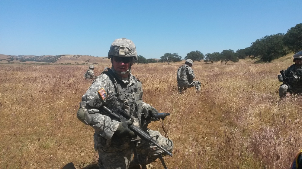 40th CAB Soldiers go back to the basics at Camp Bob