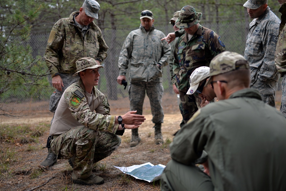 106th Rescue Wing Flyers conduct SERE refresher training