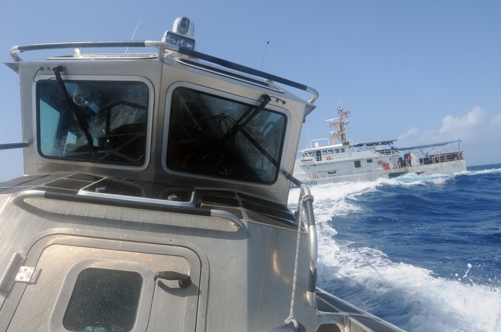 Maritime enforcement on Caribbean seas