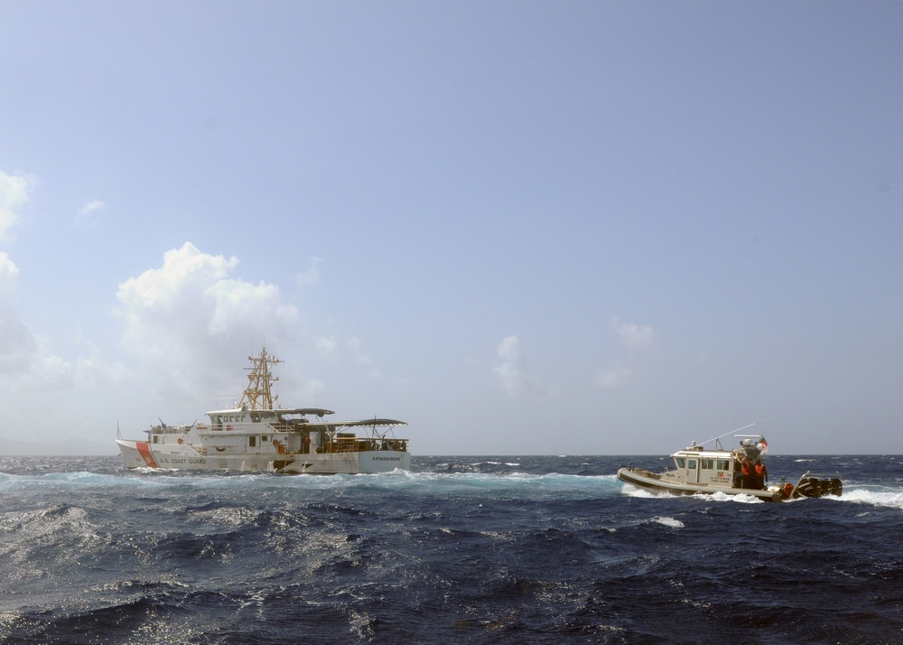 Maritime enforcement on Caribbean seas