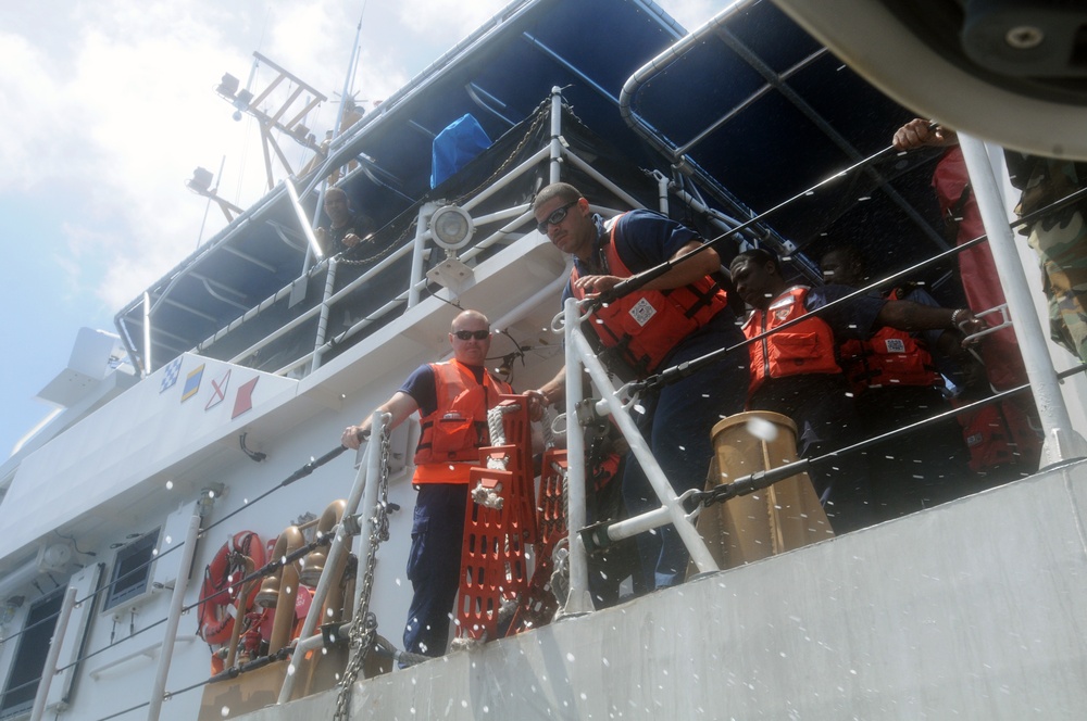 Maritime enforcement on Caribbean seas