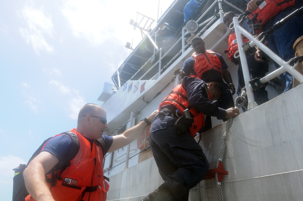 Maritime enforcement on Caribbean seas