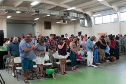 351st Aviation Support Battalion departure ceremony