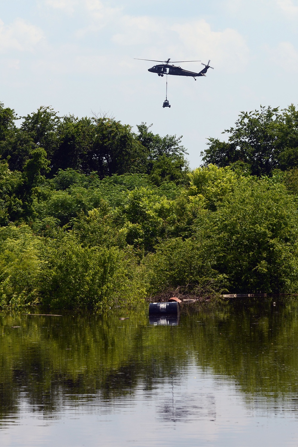 Louisiana National Guard works around clock to combat flooding