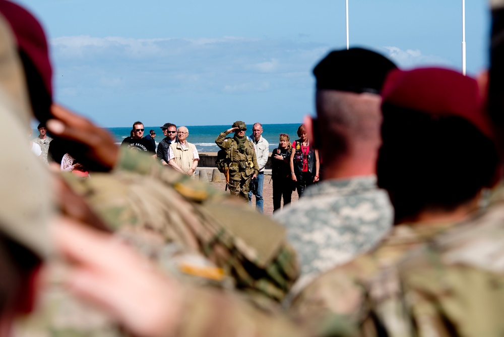 Allies honored for their role in liberation of France at Sainte Laurent ceremony