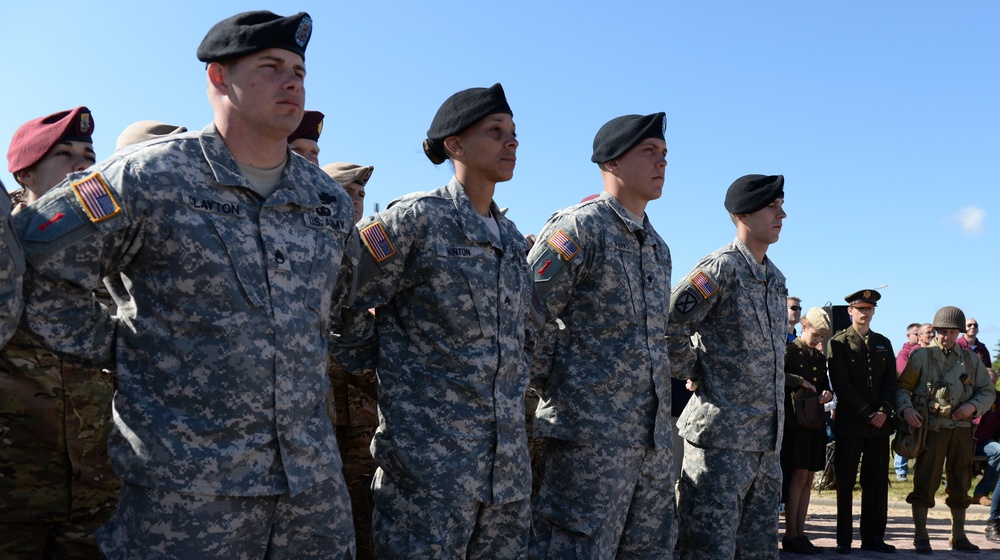 Allies honored for their role in liberation of France at Sainte Laurent ceremony