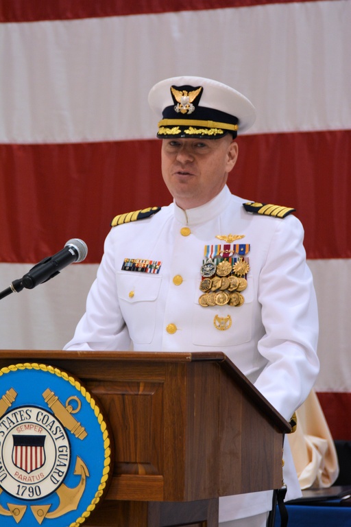 Air Station Cape Cod change of command