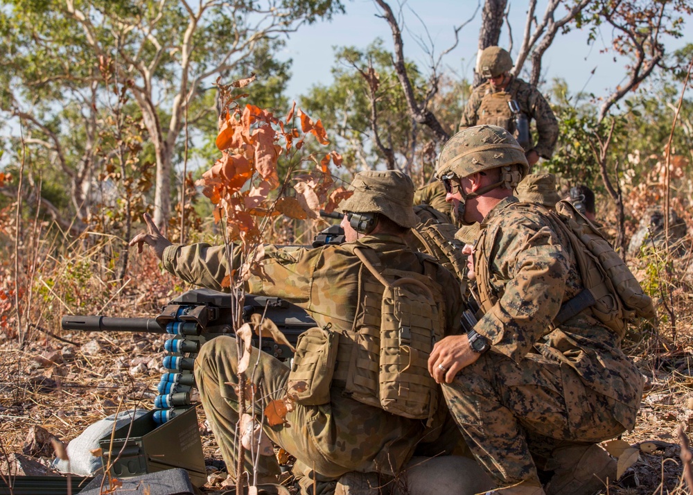 Marines, Australians participate in bilateral exercises during Predator Walk