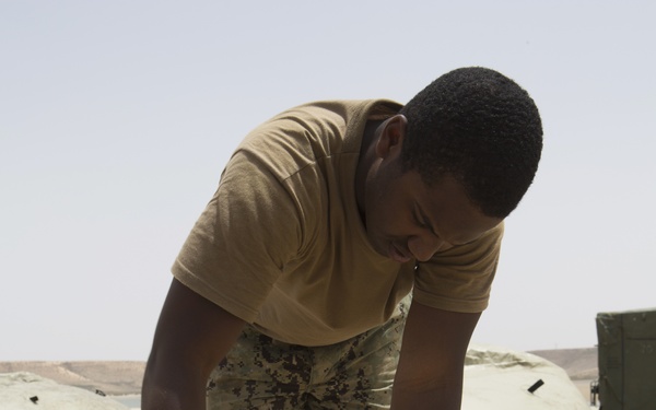 Exercise African Lion 15, CLB-453 utilizing a TWPS