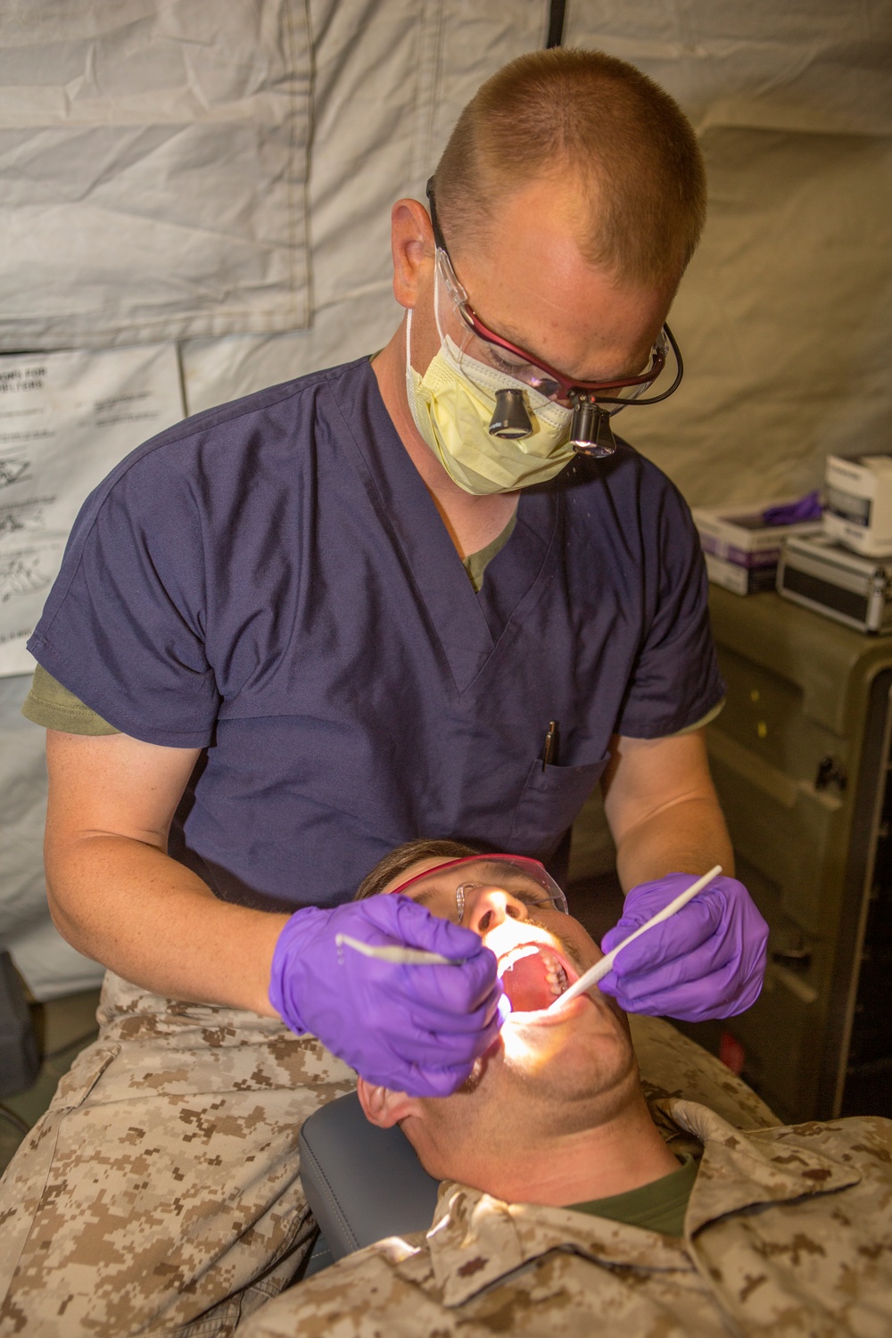 Exercise African Lion 15, Dental and Communications Assets