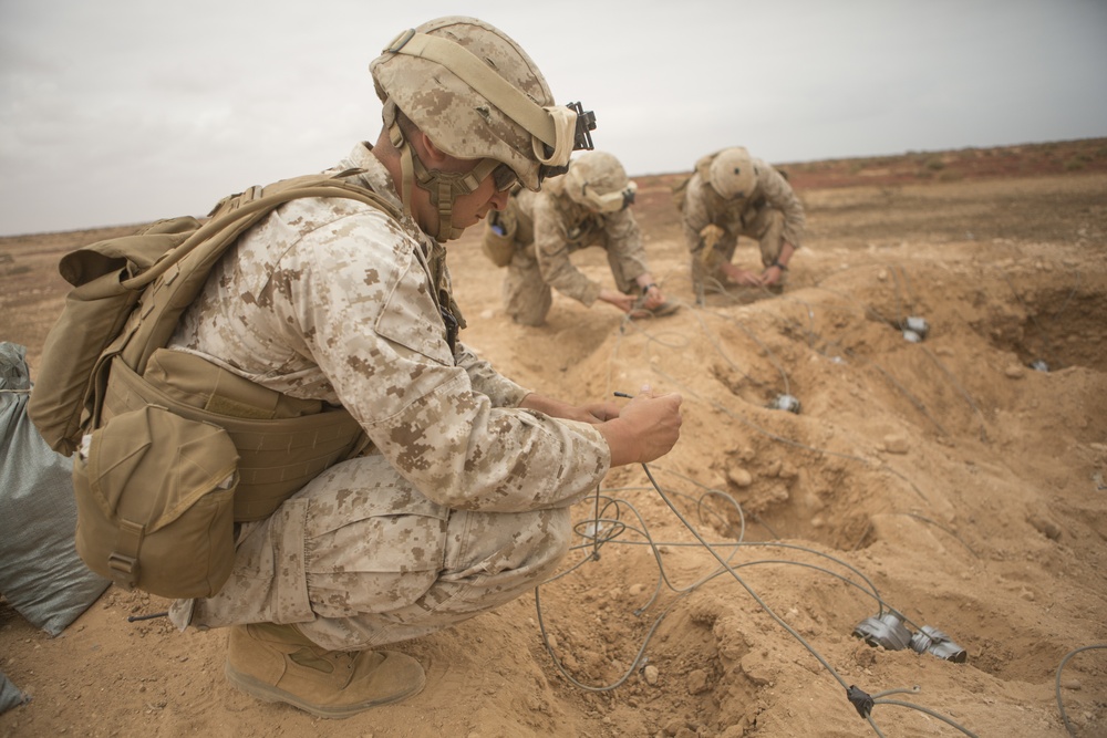 Exercise African Lion 15, Partnership explosive training