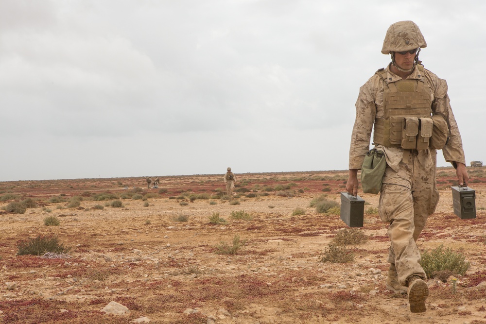 Exercise African Lion 15, Partnership explosive training