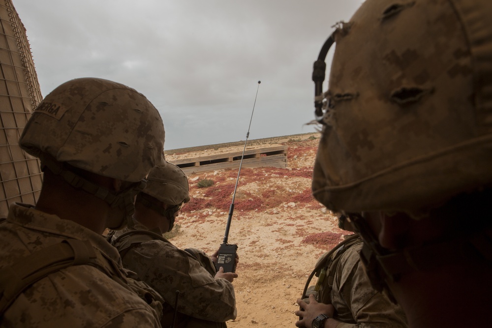 Exercise African Lion 15, Partnership explosive training