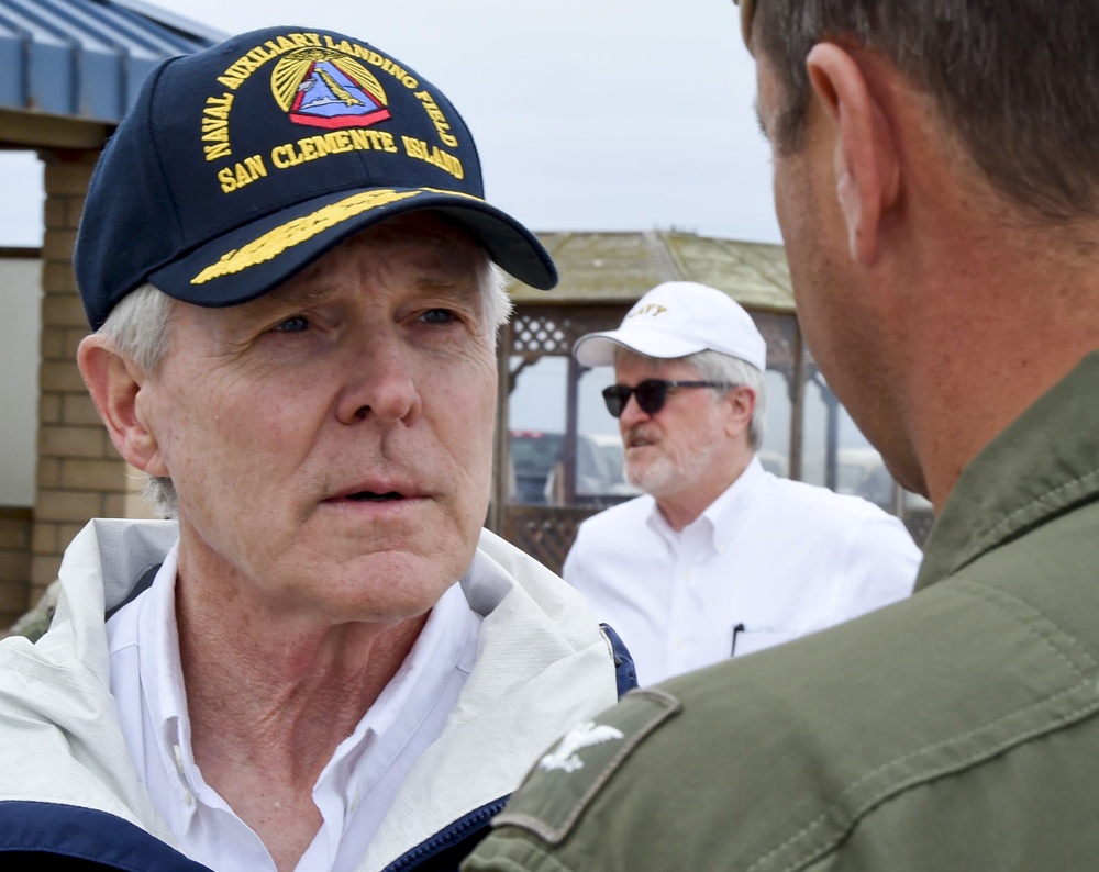 Mabus visits San Clemente Island