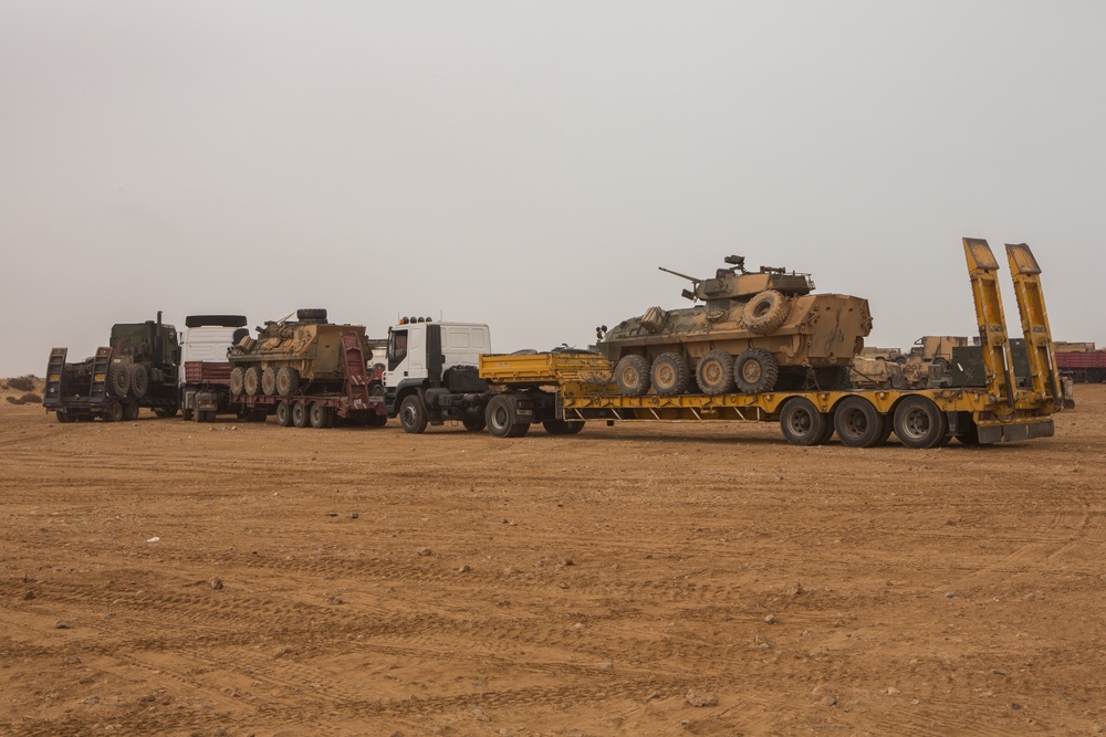 Exercise African Lion 15, Tan Tan retrograde