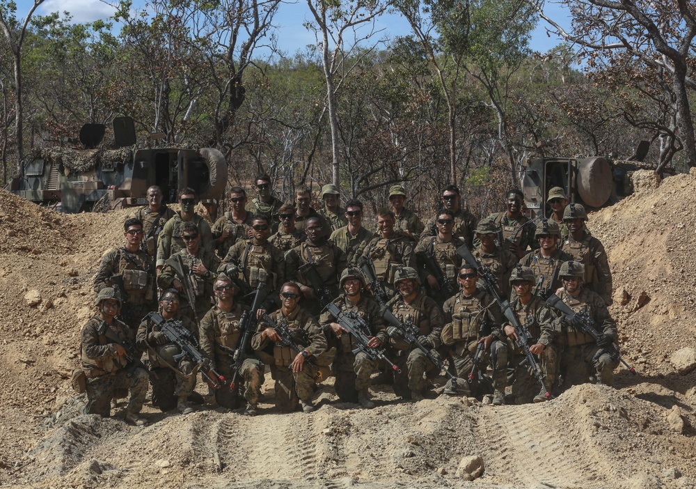 Combat engineers train at Mount Bundey Training Area