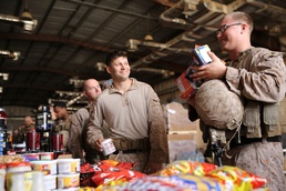 U.S. Marine exchange keeps Al Asad troops refreshed