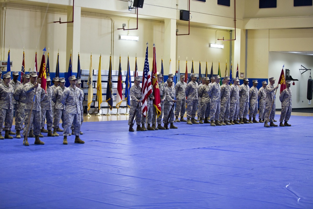 CE MARFOR CENTCOM FWD Sgt. Maj. Relief and Appointment